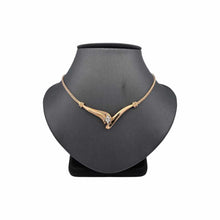 Load image into Gallery viewer, 14K Yellow Gold 0.50ct Marquise Solitaire Station Necklace (J/VS2)
