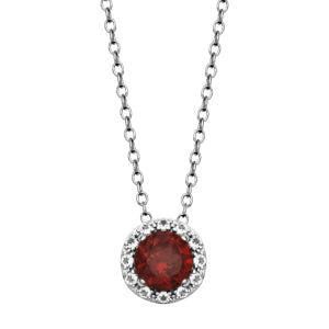 Garnet Dazzle Necklace